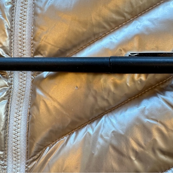 Skhoop Women’s Metallic Down Jacket With Hood Size Small - Picture 13 of 13